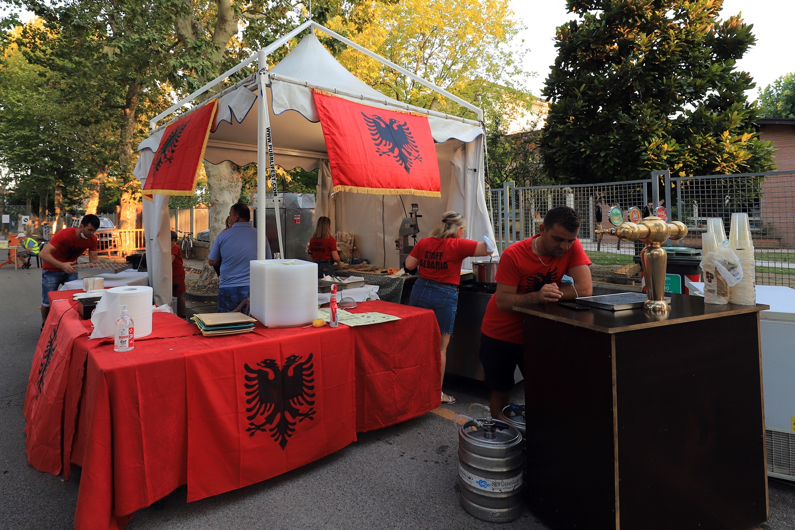 Stand dell'Albania - Popoli 2021 Stand Albania - Popoli Pop Cult Festival